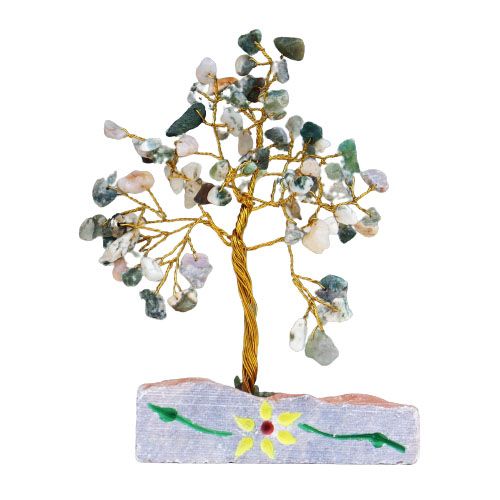 Arbre de Gemmes Indien – Agate Arbre – 80 Pierres