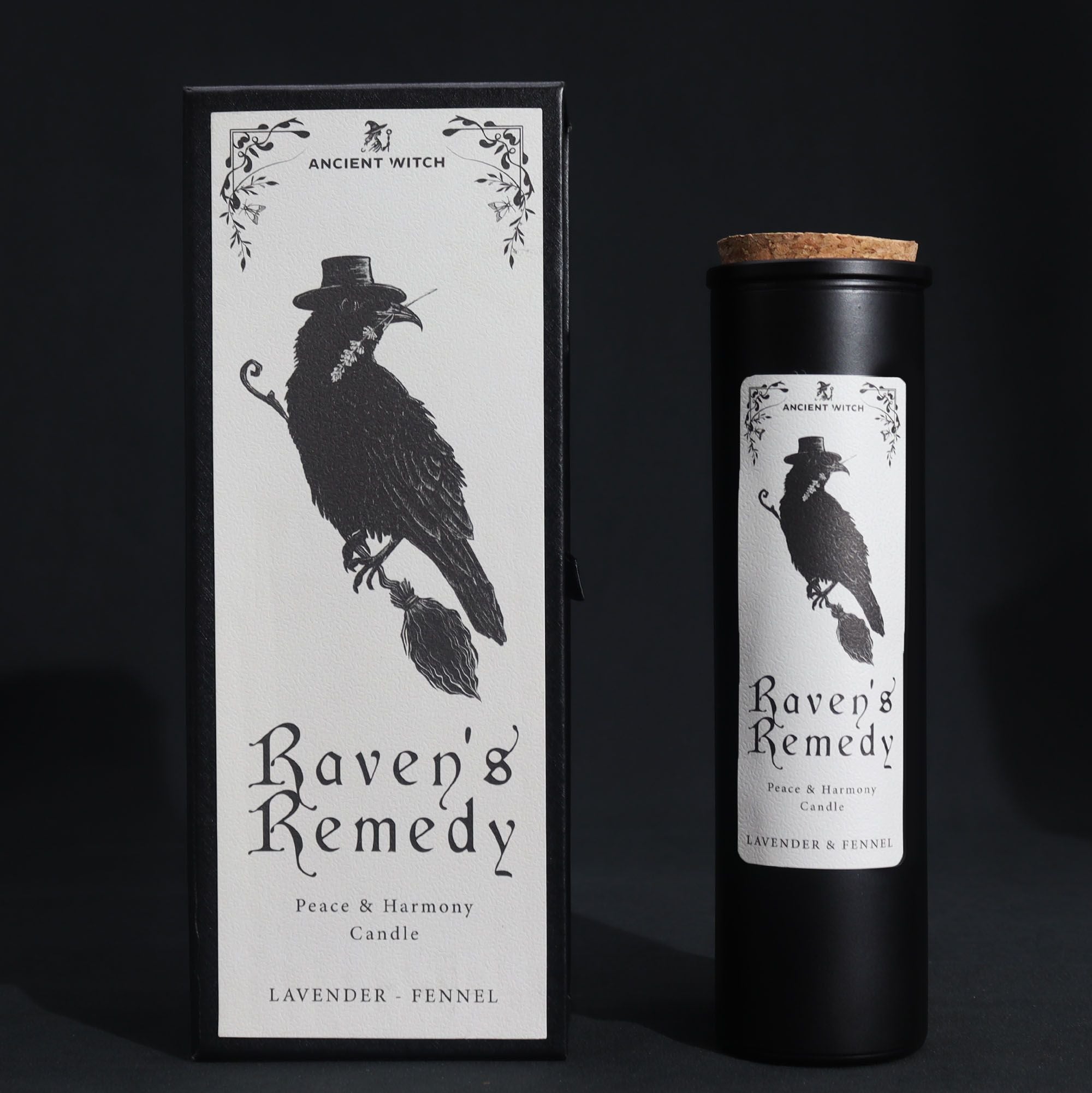 Bougie de Guérison – Raven’s Remedy – Ancient Witch