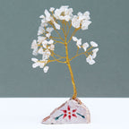 Arbre de Gemmes Indien – Cristal de Roche – 80 Pierres