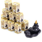 Encens Backflow Masala – Santal & Vanille (10 cônes)