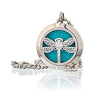 Collier Diffuseur d'Aromathérapie – Libellule – 25 mm