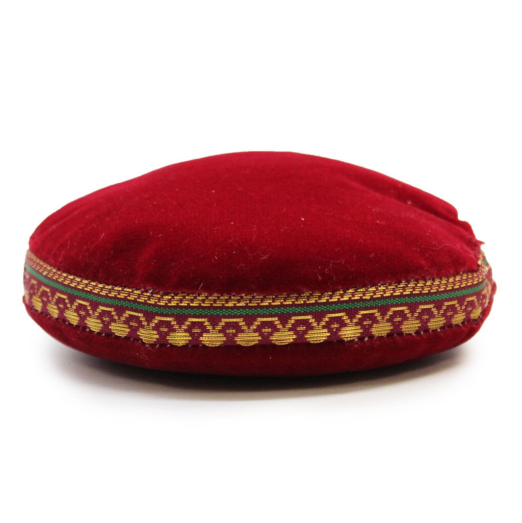 Coussin de Bol Tibétain en Velours – 11 cm