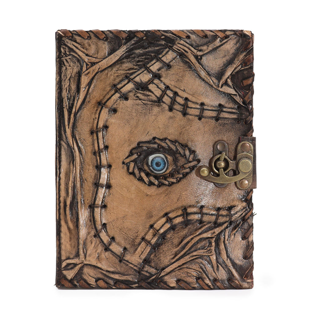 Carnet en Cuir – Evil Eye – 160 pages – 20×15 cm