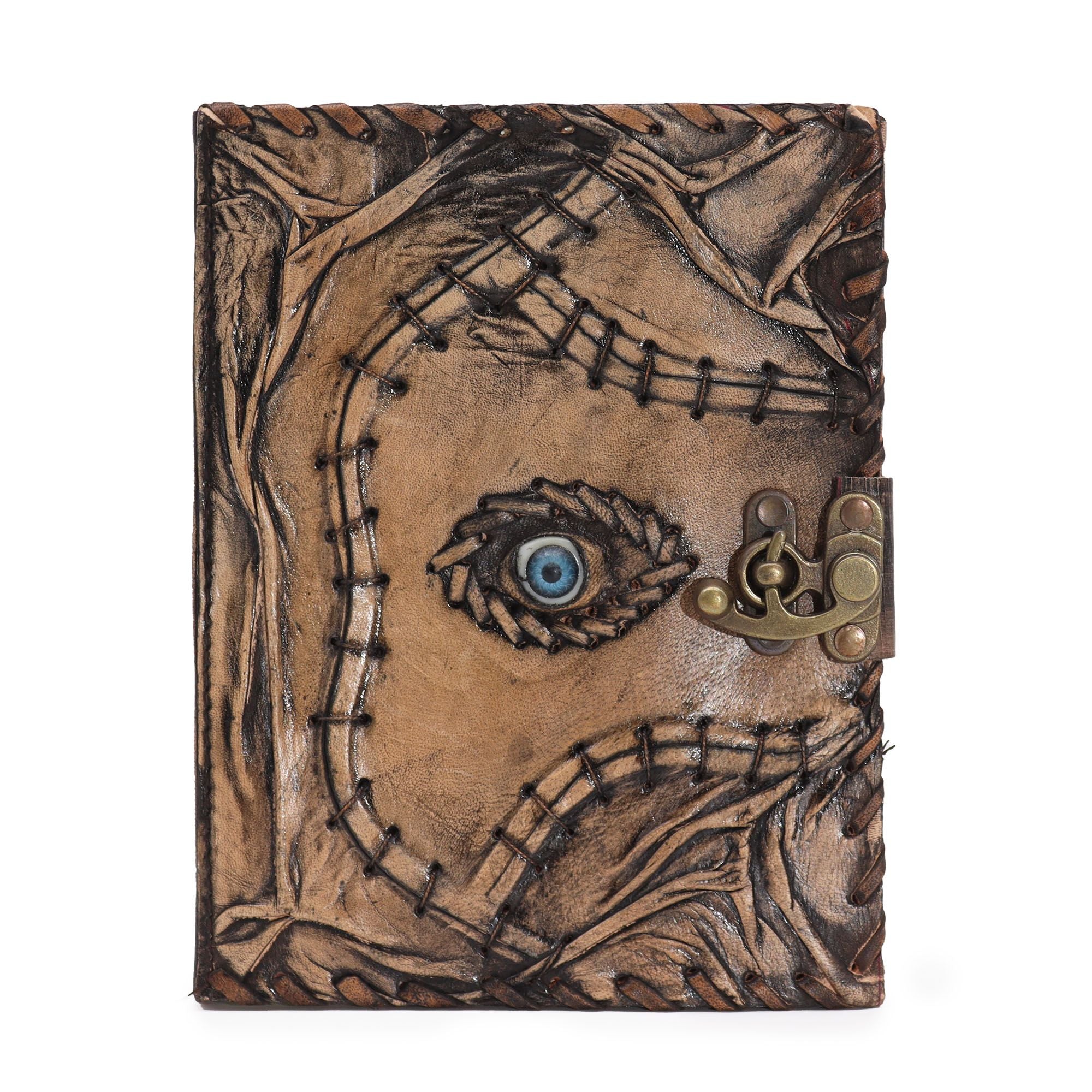 Carnet en Cuir – Evil Eye – 160 pages – 20×15 cm