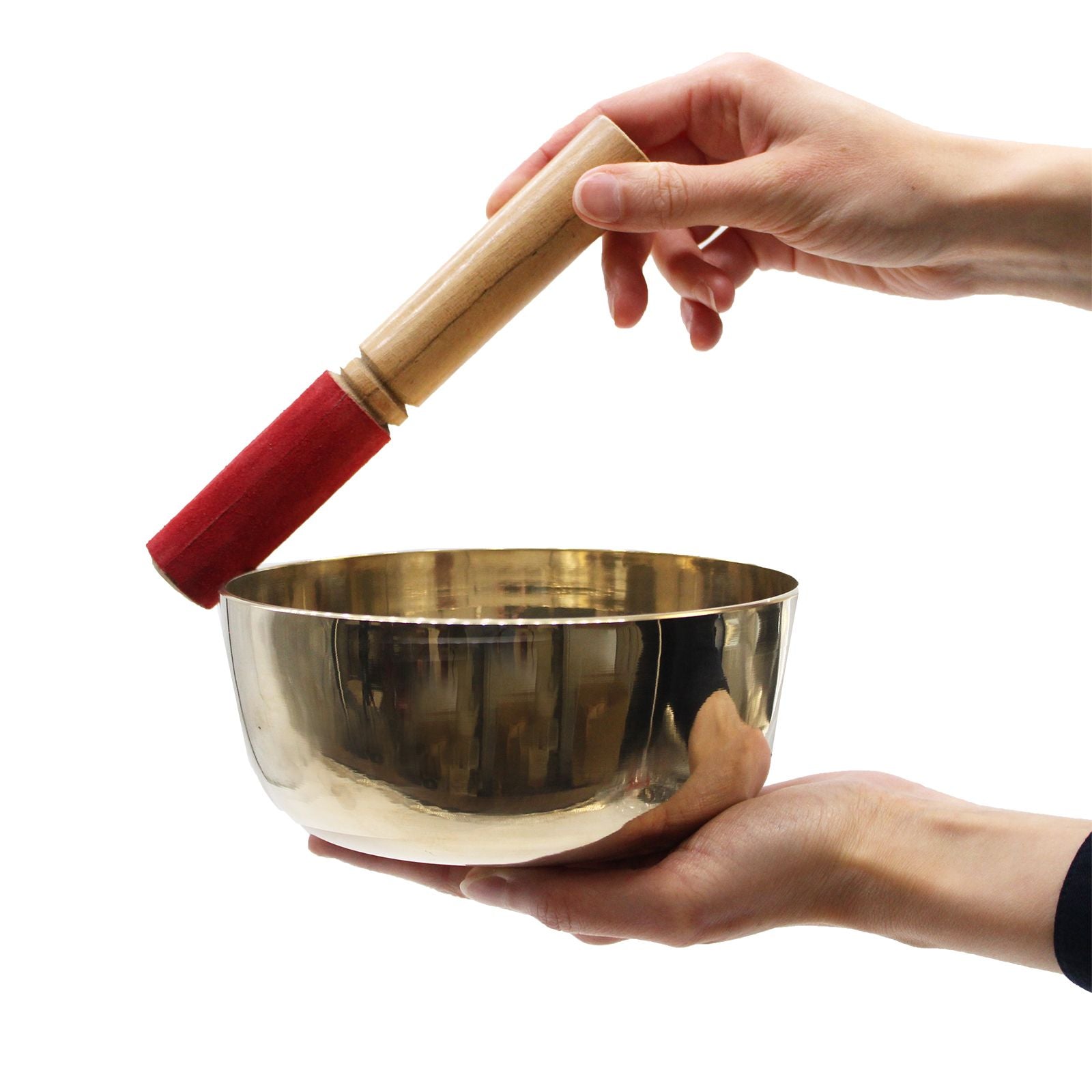 Bol Tibétain en Laiton – 17 cm (Grand)
