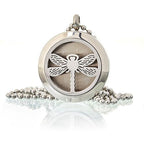 Collier Diffuseur d'Aromathérapie – Libellule – 25 mm