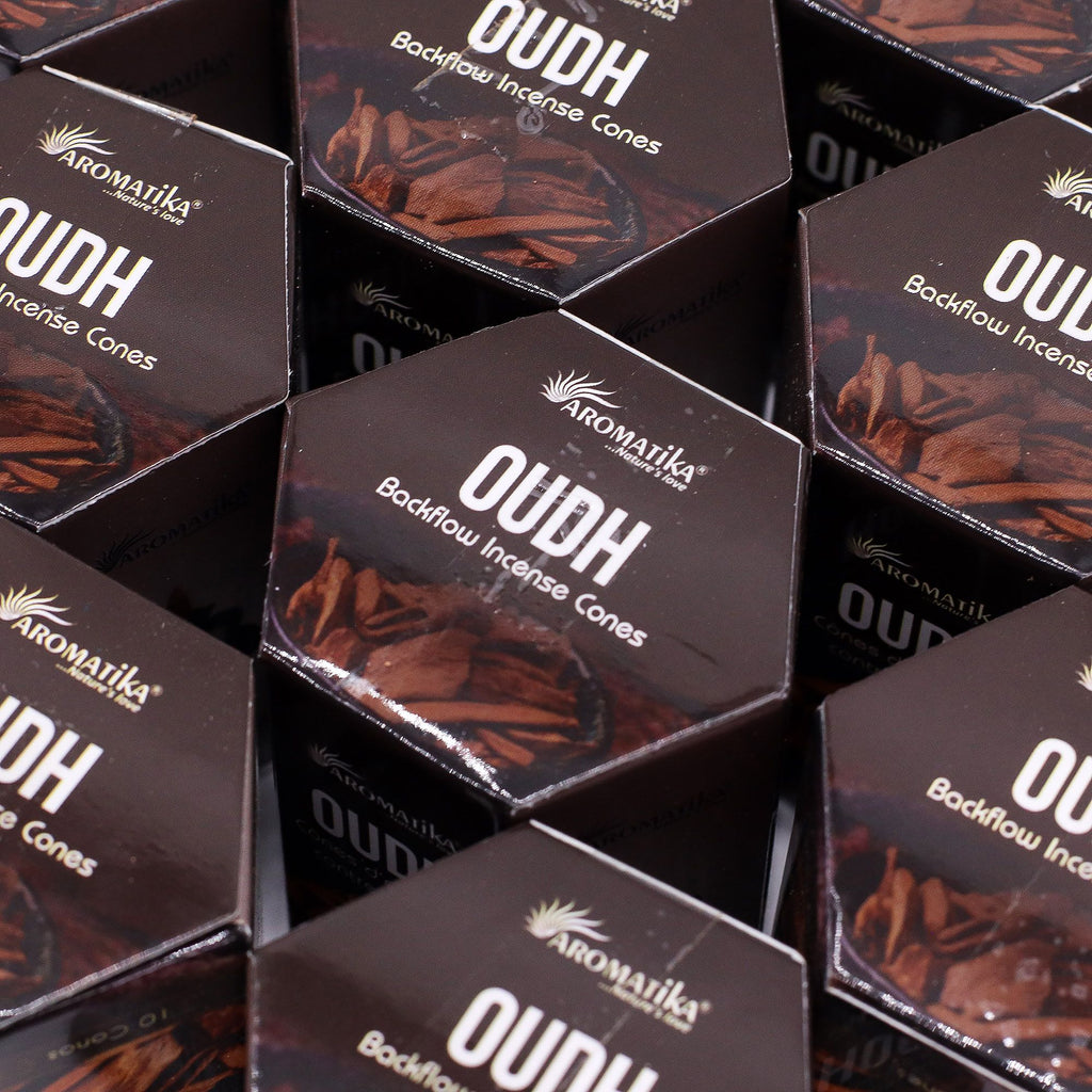 Encens Backflow Masala – Oudh (10 cônes)
