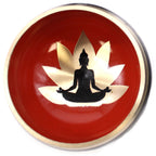 Coffret Bol Tibétain – Bouddha Doré – 10,7 cm