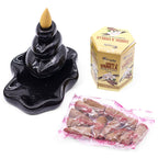 Encens Backflow Masala – Santal & Vanille (10 cônes)