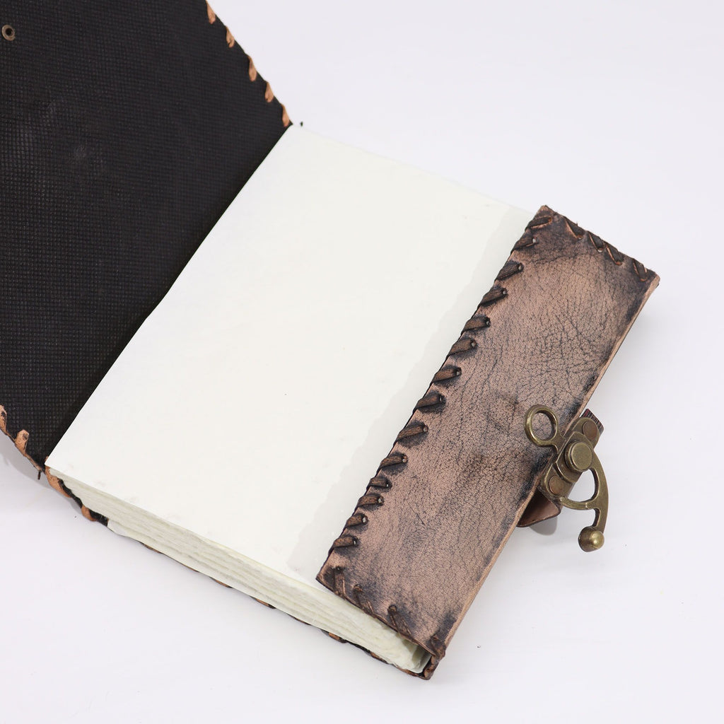 Carnet en Cuir – Evil Eye – 160 pages – 20×15 cm