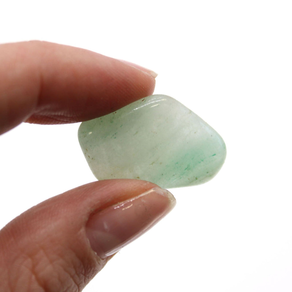 Sachet de 24 Petites Pierres Roulées – Aventurine Verte