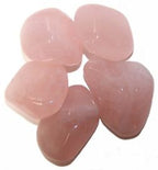 Sachet de 24 Moyennes Pierres Roulées – Quartz Rose (K)