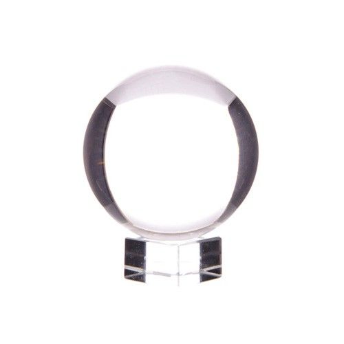 Boule de Cristal sur Support – Quartz Clair – 30 mm