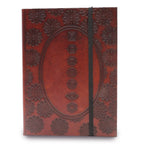 Carnet en Cuir Végétal – Petit Mandala Chakra