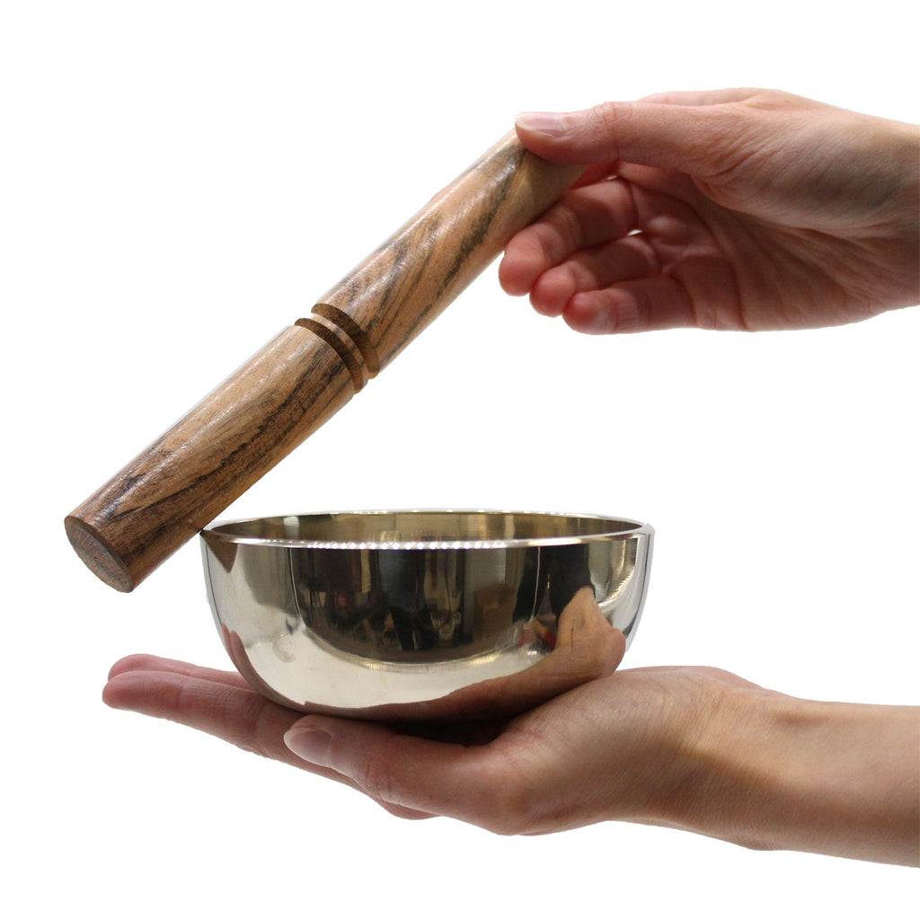 Bol Tibétain en Laiton – 12 cm (Moyen)