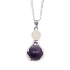 Pendentif Mains Guérisseuses – Améthyste