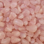 Sachet de 24 Moyennes Pierres Roulées – Quartz Rose (K)