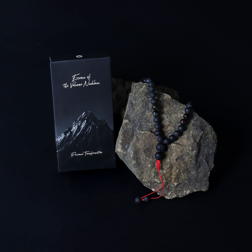 Collier « Essence du Volcan » – Transformation Personnelle