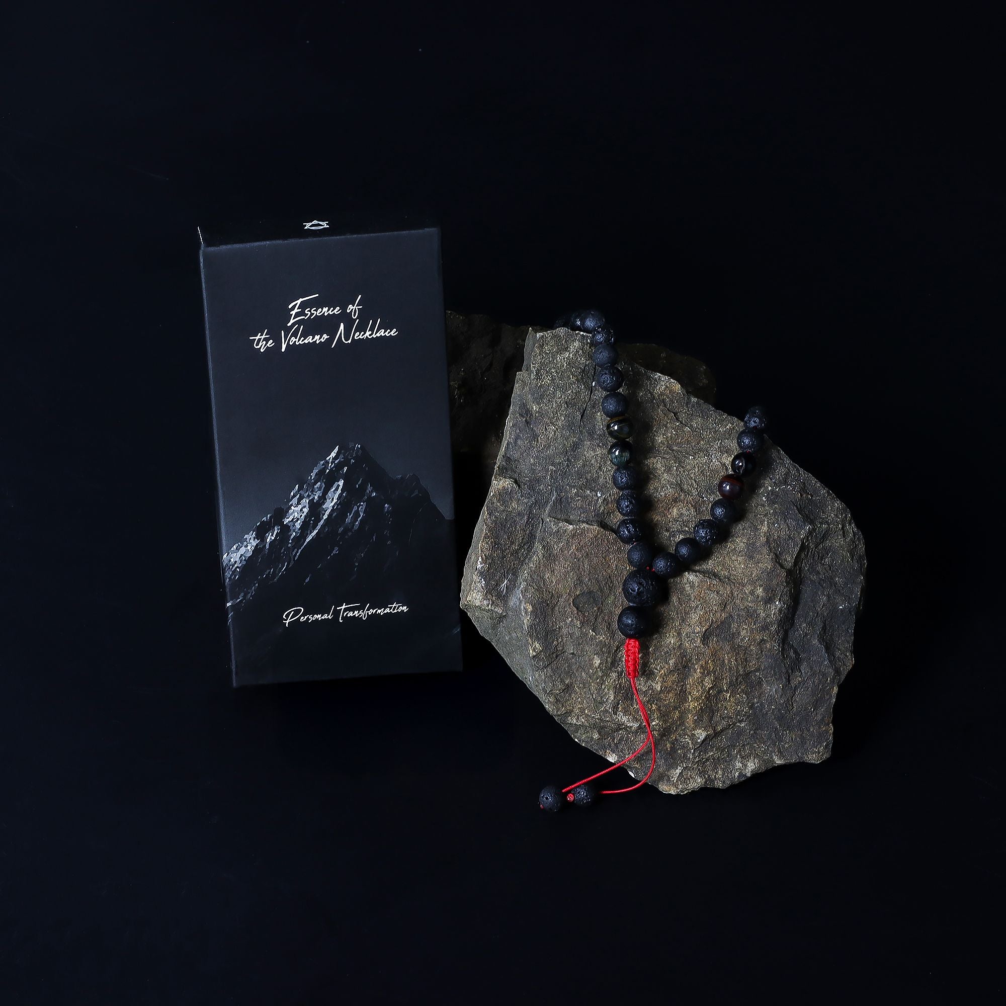 Collier « Essence du Volcan » – Transformation Personnelle
