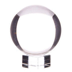 Boule de Cristal sur Support – Quartz Clair – 130 mm