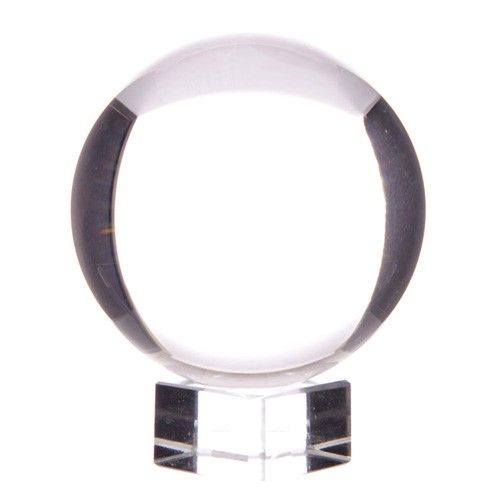 Boule de Cristal sur Support – Quartz Clair – 130 mm