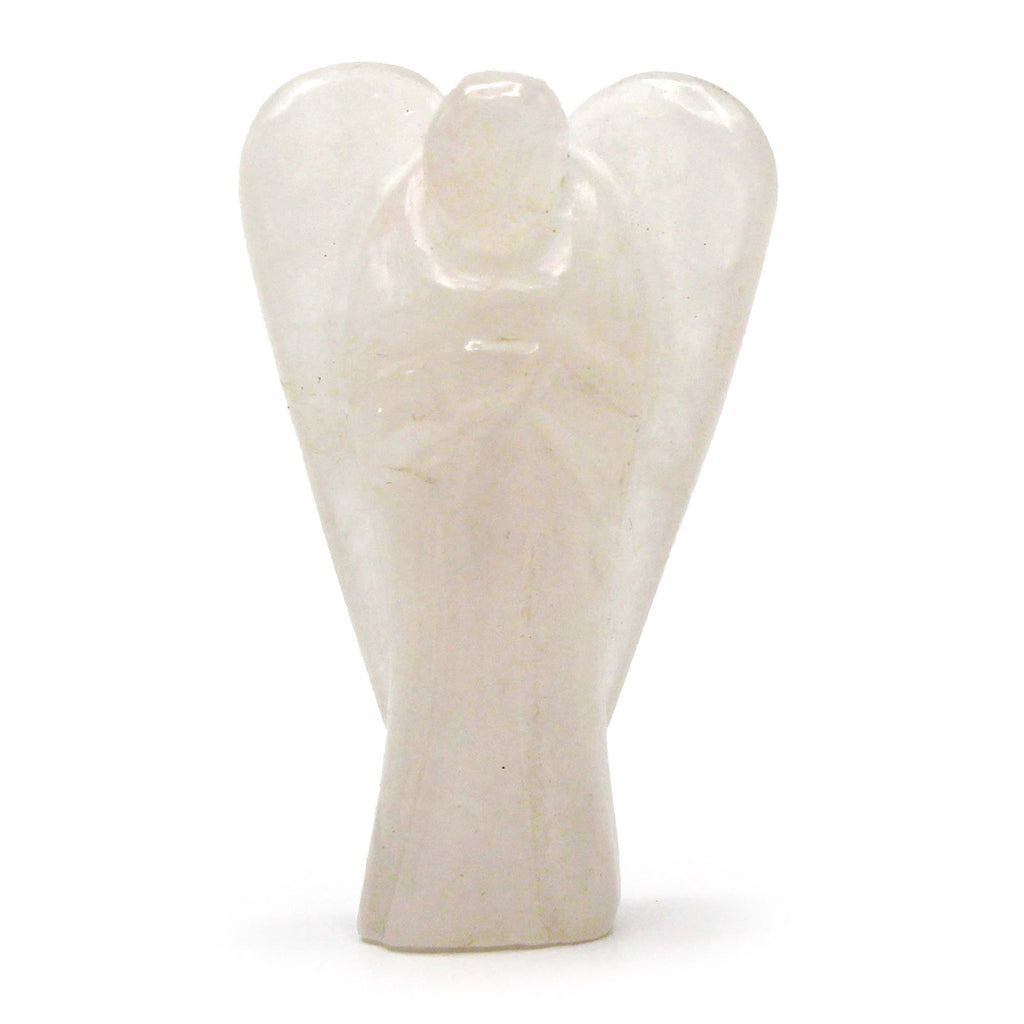 Ange en Gemme Sculpté – Quartz Clair