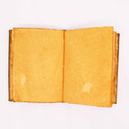 Grand Carnet en Cuir – Chouette Zinc – 200 pages Deckle – 26×18 cm