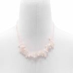 Collier Longstone Gem – Quartz Rose