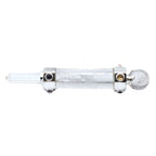 Baguette de Cristal Hexagonale – Quartz Clair – 12 cm