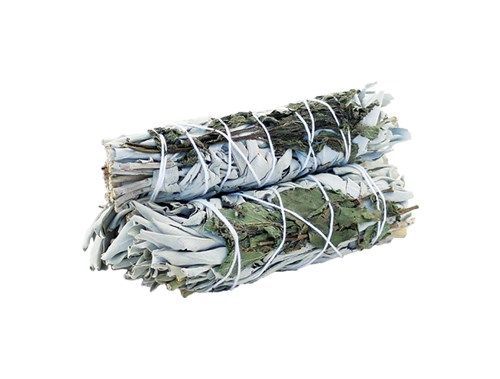 Bâton de Fumigation – Sauge Blanche & Menthe Poivrée – 10 cm
