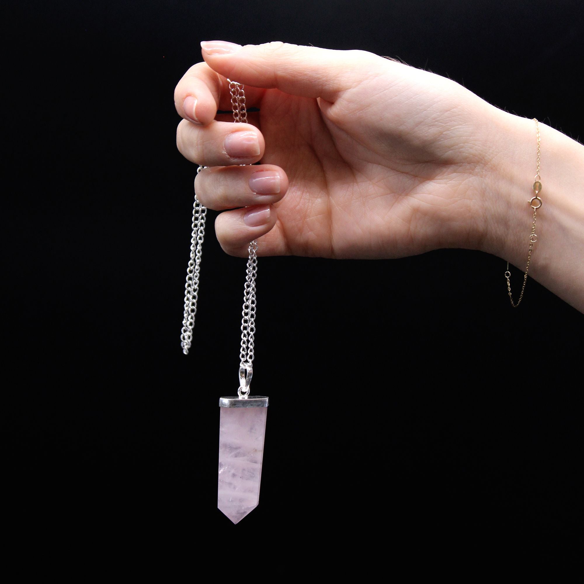 Pendentif Cabochon – Quartz Clair