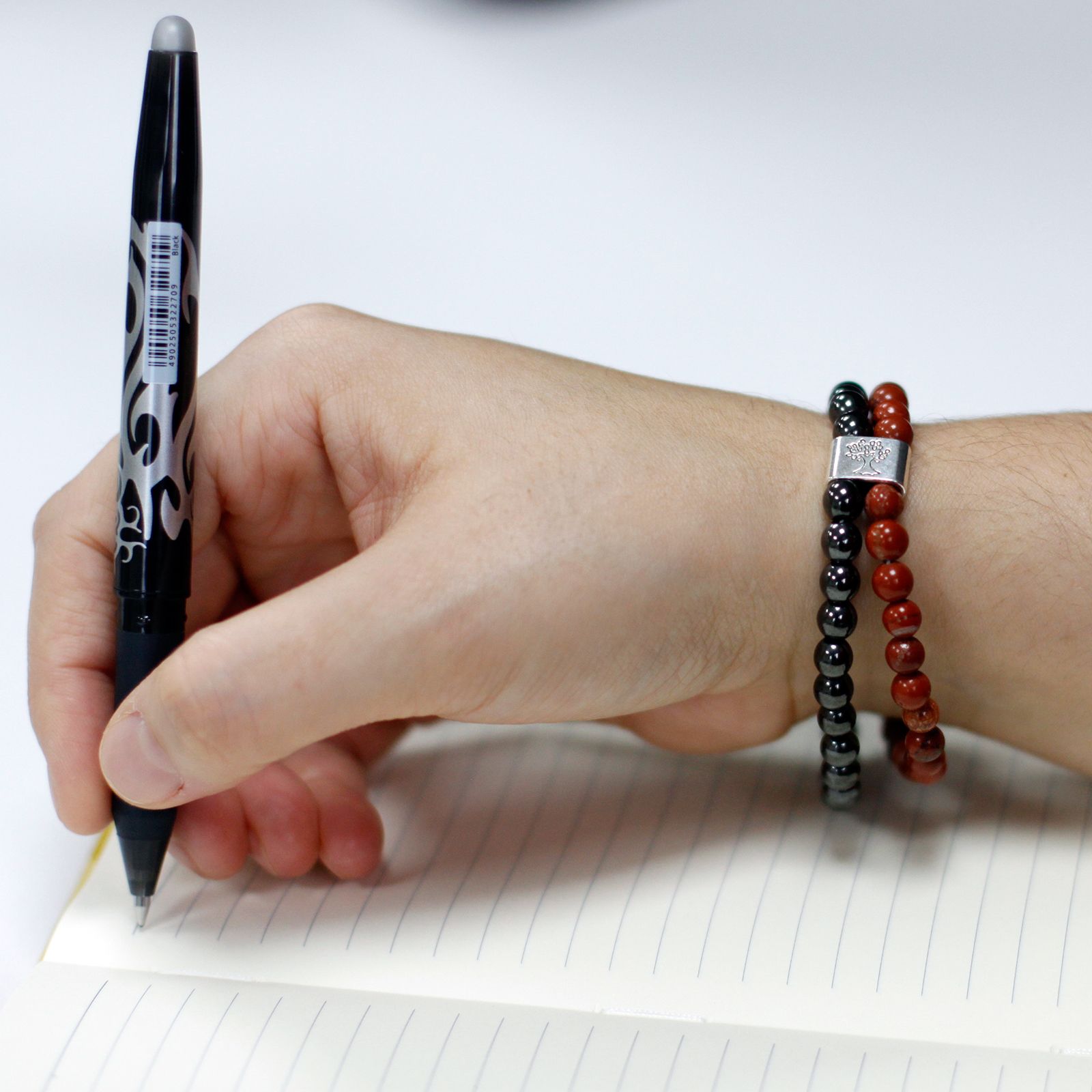 Bracelet Magnétique en Gemmes – Pierre Rouge (Redstone)