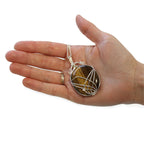 Collier Pierre Enlacée – Œil de Tigre