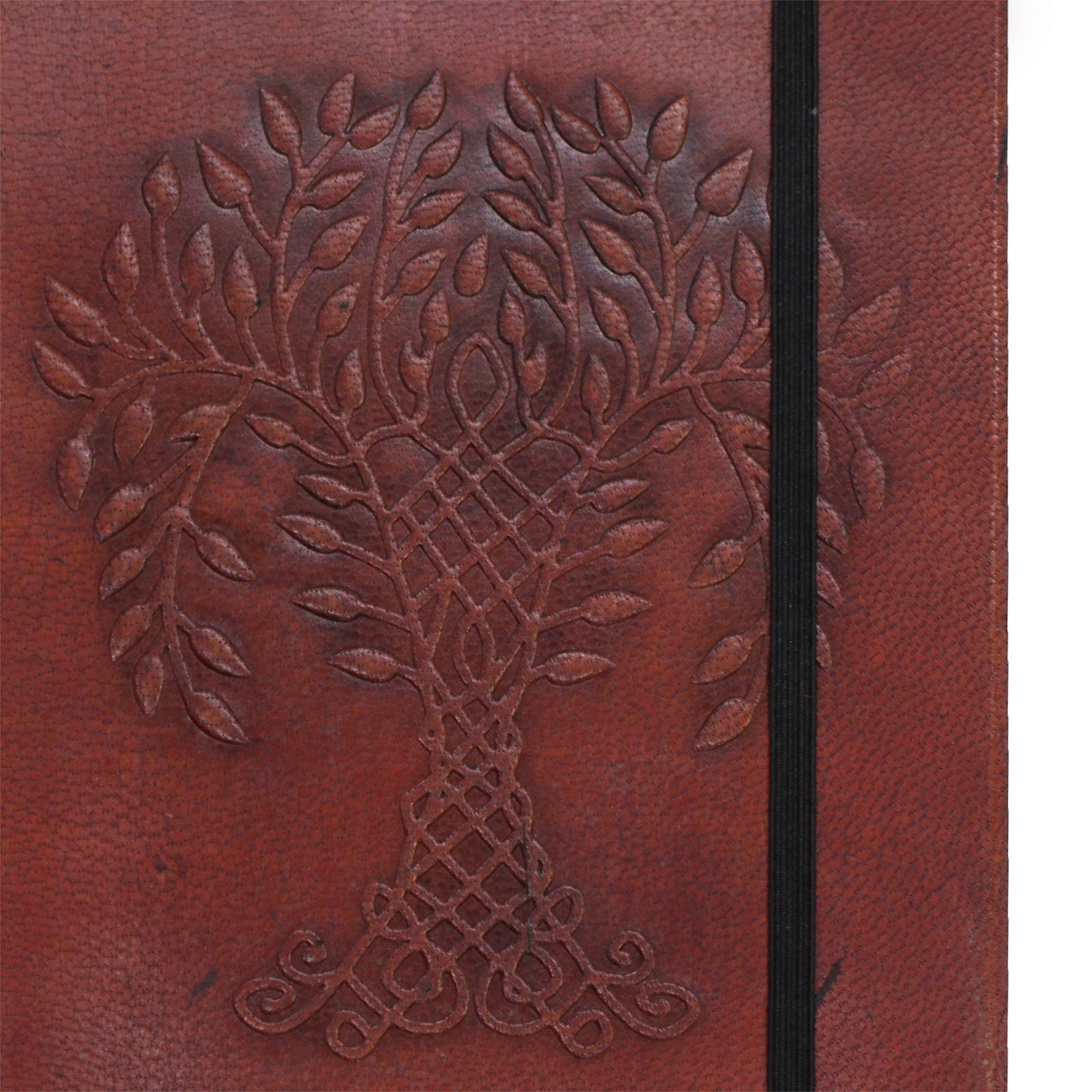 Carnet en Cuir Végétal – Petit Arbre de Vie