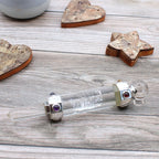 Baguette de Cristal Hexagonale – Quartz Clair – 12 cm