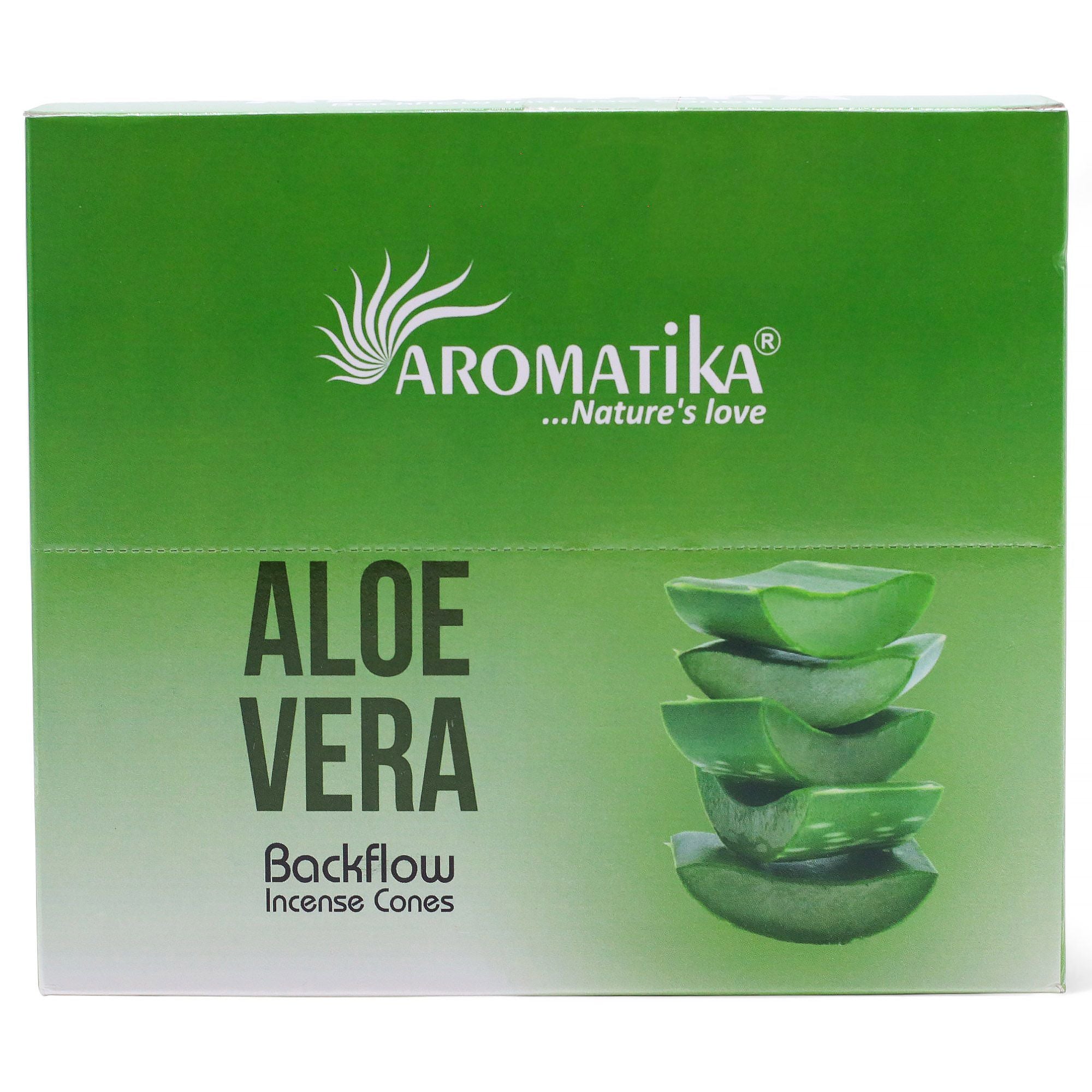 Encens Backflow Masala – Aloe Vera (10 cônes)