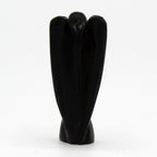 Ange en Agate Noire Sculpté à la Main