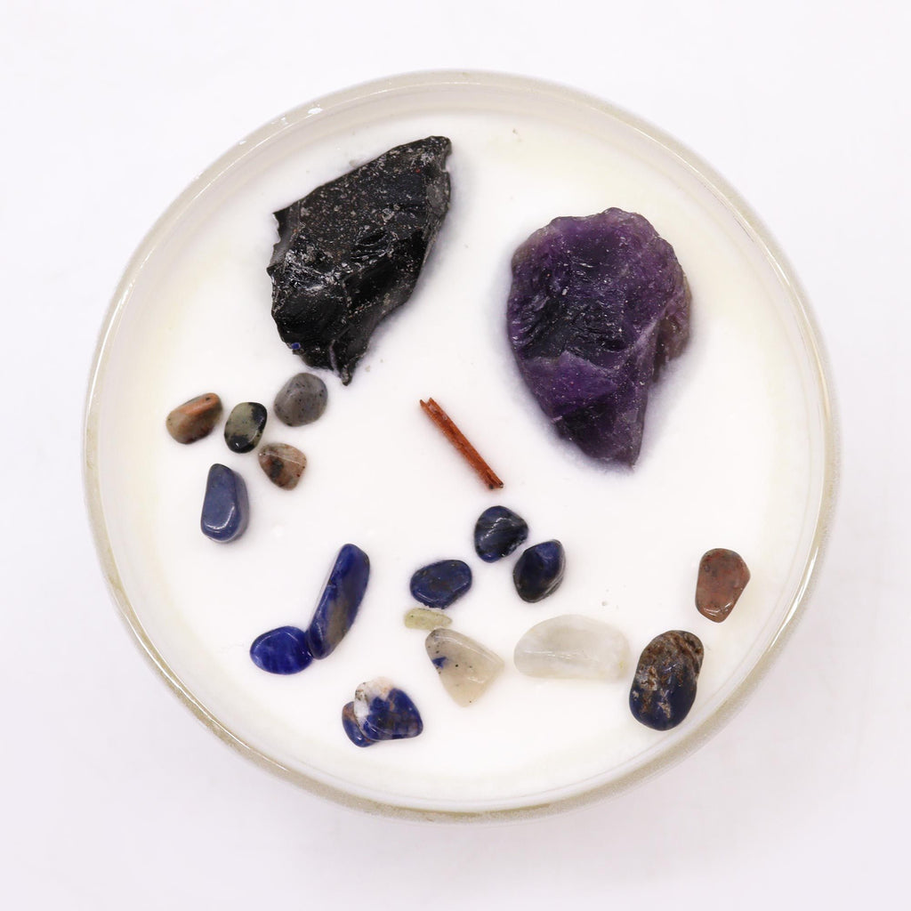 Bougie Cristal – Chakra Plexus Solaire