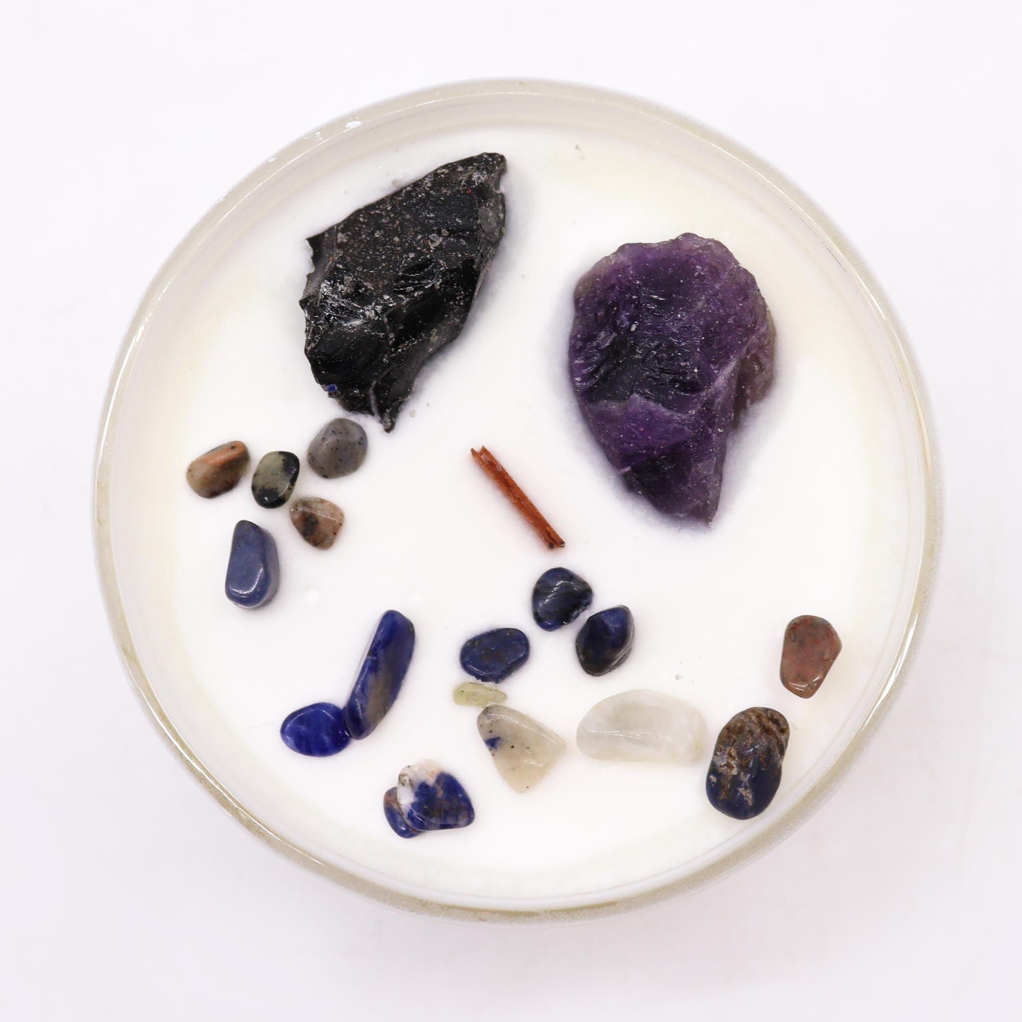 Bougie Cristal – Chakra Plexus Solaire