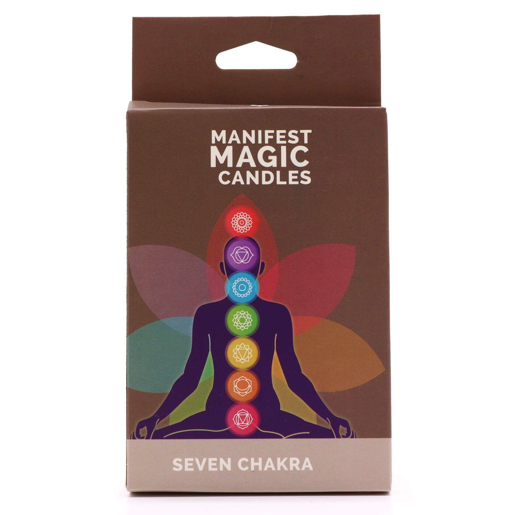 Bougies des 7 Chakras – Pack de 7