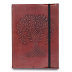 Carnet en Cuir Végétal – Petit Arbre de Vie