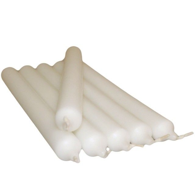 Bougies de Table Blanches – Lot de 100
