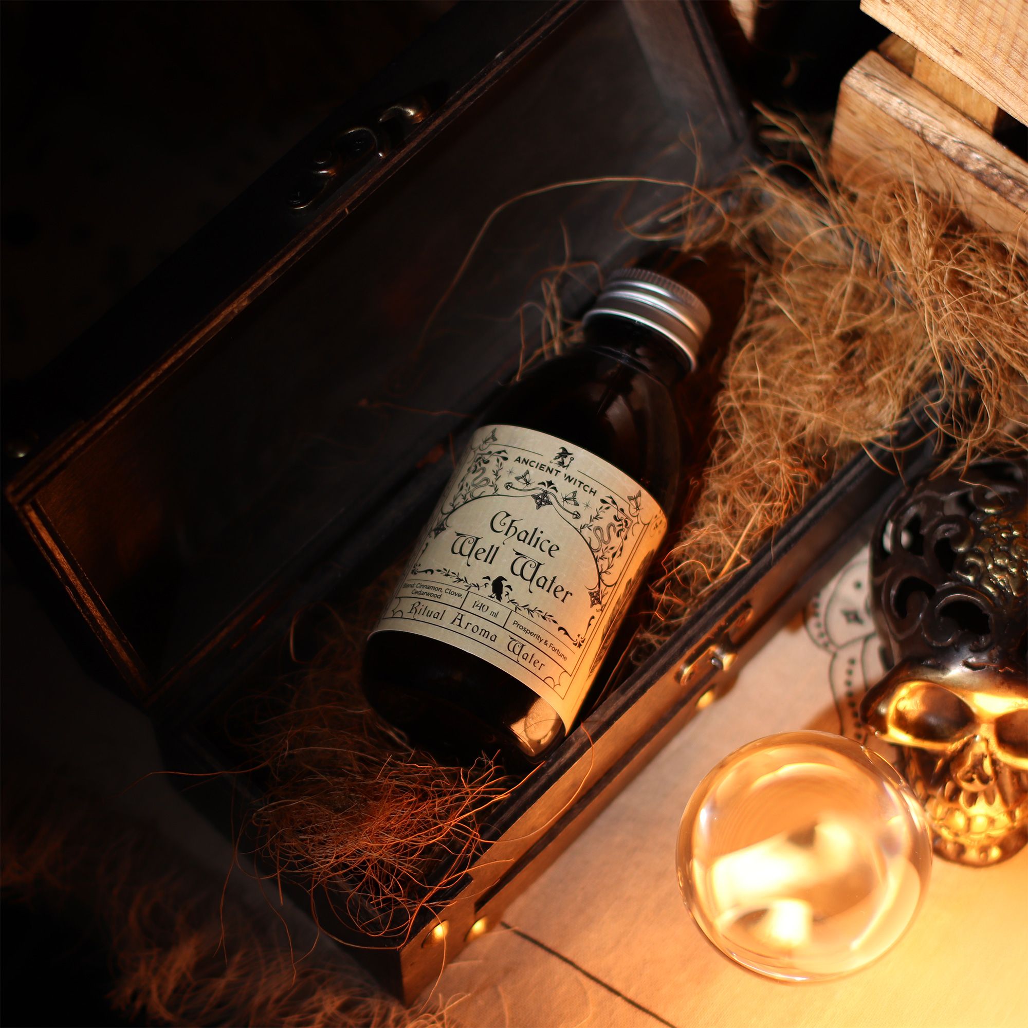 Eau Rituelle – Chalice Well Water (la Source Rouge) – Ancient Witch – 140 ml