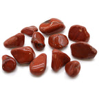 Sachet de 12 Pierres Roulées Moyennes – Jaspe Rouge