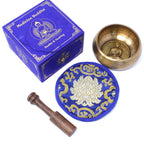 Coffret Bol Tibétain – Bouddha de Médecine – 10 cm