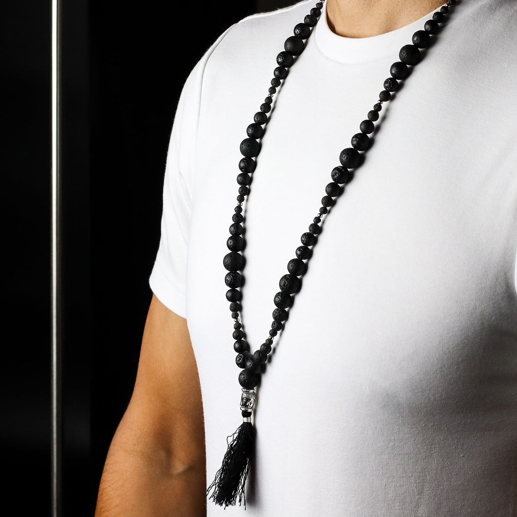 Collier « Essence du Volcan » – Énergie d’Ancrage