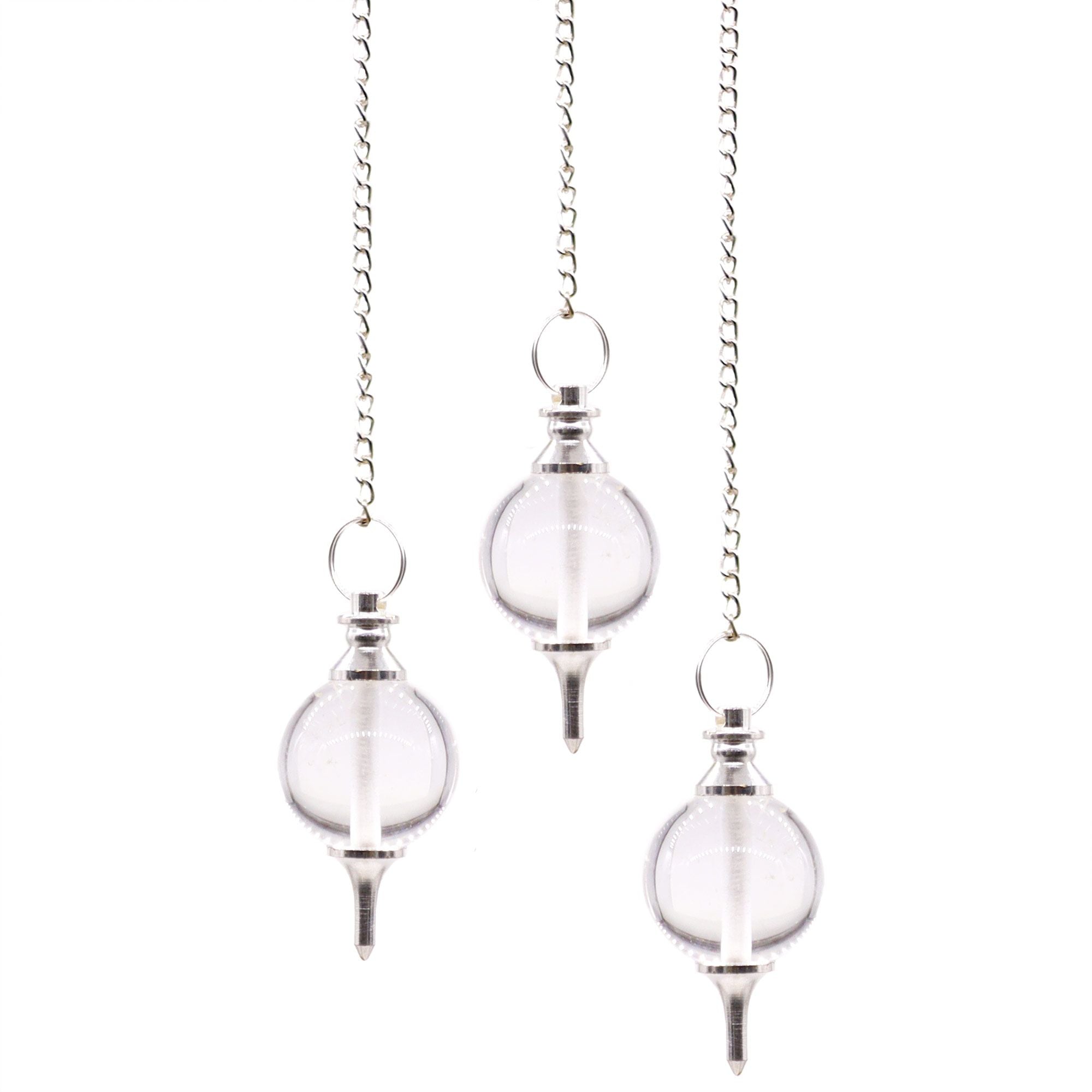Pendule Sphère – Cristal de Roche