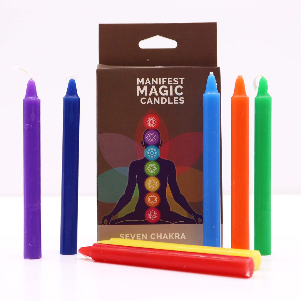 Bougies des 7 Chakras – Pack de 7