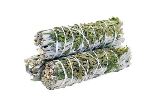 Bâton de Fumigation – Sauge Blanche & Rue – 10 cm