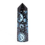 Pointe d'Obsidienne Noire – Noir Intense – 9 cm